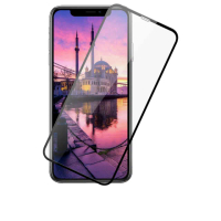 Iphone11PROMAX XSMAX 3D全滿版覆蓋黑框透明鋼化玻璃疏油鋼化膜保護貼玻璃貼(IPHONEXSMAX保護貼)