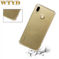 Shockproof TPU Protective Case Cover Shell for Huawei P20 Lite / Nova 3e Transparent Soft Case for Huawei P20 Lite Case