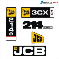 JCB STICKER (STICKER) STICKER PELEKAT JCB