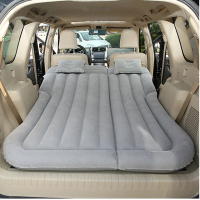 【May Shop】蜂巢式 汽車充氣床 充氣墊SUV轎車睡墊戶外露營旅行床充氣車床(附送車充氣機)