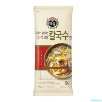 orthopshop ความคงทน [Original] 제일제면소칼국수면 CJ Flat Noodle (ก๋วยเตี๋ยวเส้นแบนเกาหลี) 900g