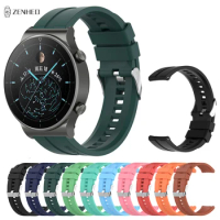 22mm Silicone Band For Huawei Watch GT2 Pro GT3 46mm Bracelet Strap for Huawei Honor Magic 2 46mm