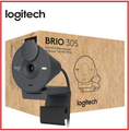 羅技 VC BRIO 305 商務網路攝影機 - 石墨黑，1080p 高畫質，USB-C 介面