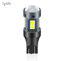 100PCS T10 W5W 194 Canbus Car Bulb 3030 10smd LED Reading Door Map Clearance Interior Light 12-36V 24V for Bus Truck Lorry White
