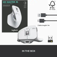 100% Original Logitech MX Master 3S Wireless Mouse 8000 DPI Auto-Shift Scroll Wheel Wireless Bluetooth Mouse Office Mice