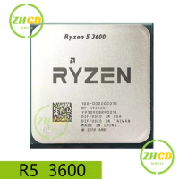 AMD For Ryzen 5 3600 CPU processor New R5 3600 3.6GHz six-core 12-Thread 100-000000031 65W slot AM4