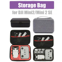 For DJI Mini 2 SE Carrying Case Travel Handbag Drone Control Battery Combo Storage Bag for DJI Mini 2 Drone Accessories