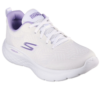 SKECHERS GO RUN Lite 女慢跑鞋 運動鞋 避震 戶外鞋 白紫 透氣 KAORACER 129425WPR