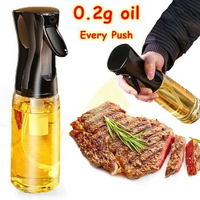 200/300ml Oil Spray for Kitchen Oil Nebulizer Dispenser Spray Oil Sprayer Airfryer BBQ Camping Olive Oil Diffuser Cooking