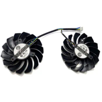1 pair of cooling fans for MSI GTX1660 1660S 1660ti Wantu XS display card