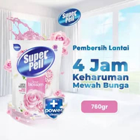 SuperPell Pembersih Lantai Pel Lantai Harum & Wangi Love Blossom [760 mL] -