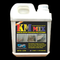 KM MIX 1 LITER CAIRAN PENGERAS BETON UNTUK PENGECORAN DAN PENGACIAN