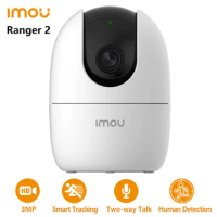 Imou Ranger 2 3MP Indoor Security Camera Home Wifi Baby Monitor Two-way Talk 360° Smart Tracking Sound Detection Human Detection