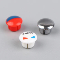 10pcs/set Faucet Handle Accessories Fixing Screw Handle Hot And Cold Water Sign Switch Red And Blue Label Decorative Cover
