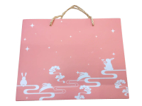 6 Cavity 80G Mooncake Bunny Box + Bag Set - BX438 Paper Stationery