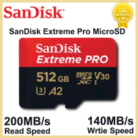 SanDisk Extreme Pro Micro SD Card microSDXC UHS-I U3 V30 4K Memory Card for OSMO Action Camera GoPro Insta360 Trans Flash Card