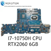 FH52M LA-J891P MAIN BOARD For Acer Nitro 5 PH315-53 Laptop Motherboard I5-10300H/I7-10750H CPU+GTX1660Ti 6G DDR4