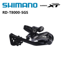 SHIMANO DEORE XT T8000 Series RD-T8000-SGS Long Cage Rear Derailleur 10 Speed For MTB Mountain Bike Travel Bike Original Shimano