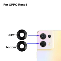Tested New For OPPO Reno8 Rear Back Camera Glass Lens For OPPO Reno 8 Repair Spare Parts Replacement