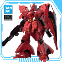 BANDAI Anime RG 1/144 MSN-04 SAZABI New Mobile Report Gundam Assembly Plastic Model Kit Action Toys Figures Gift