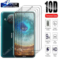 4PCS For Nokia X20 X10 6.67" Screen Protective Tempered Glass On NokiaX10 NokiaX20 X 10 20 TA-1341 TA-1344 Protection Cover Film