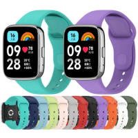 Silicone Strap For Redmi Watch 3 Active Replacement Belt Smartwatch Wristband For Redmi Watch 3 Active Strap Accessories