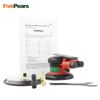 Air Random Orbital Palm Sander Polisher For 5Inch 125Mm Pad