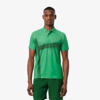 【LACOSTE】男裝-Tennis x Novak Djokovic 比賽專用短袖Polo衫(綠色)