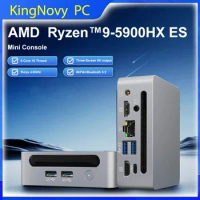 Topton Cheap Mini PC AMD Ryzen 9 5900HX ES Windows 11 Pro Mini PC Gamer DDR4 3200MHz NVMe SSD Office Computer 3x4K HTPC WiFi6