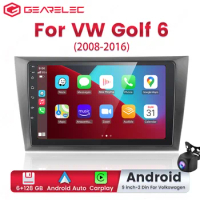 Android 12 Car Radio Multimedia Video player For VW Volkswagen Golf 6 2008-2016 Navigation GPS Wireless Carplay autoradio