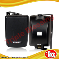 Wall Speaker (8\ + 1\" | 8Ω - 100v|80 watt) Black/White - BORNEO SP8B/W"