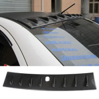 Glossy Black Spoiler for Mitsubishi Lancer EX 2009-2016 Year Car Roof Tail Wing Rear Window ABS Plastic Accessories