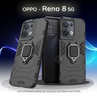 【嚴選外框】 OPPO Reno8 黑豹 鋼鐵俠 磁吸 指環扣 支架 手機殼 盔甲 防摔殼 保護殼