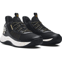 【UNDER ARMOUR】UA 男女同款 CURRY 3Z7 籃球鞋 運動鞋_3026622-001(黑色)