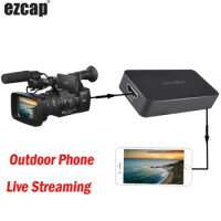 Phone Live Streaming Box Game Recording Plate HDMI USB 2.0 Video Capture Card for IPhone IOS OTG Android Phone Laptop PC Camera