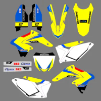 Customized Motocross RMZ 250 Stickers Graphics Decals kit for Suzuki RMZ250 RMZ-250 2018 2017 2016 2015 2014 2013 2012 2011 2010