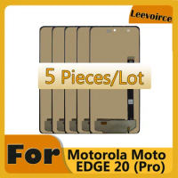 5 Pcs For Motorola Moto Edge 20 Pro LCD Touch Screen Digitizer For Moto Edge X30 LCD For moto Edge 30 Pro Display Replacement
