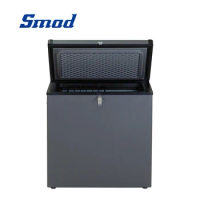 Smad 12V/110V Propane Freezer Refrigerator with Lock 70L for Car Ship Mini Fridge Freezer Portable Compressor Cooler Gas