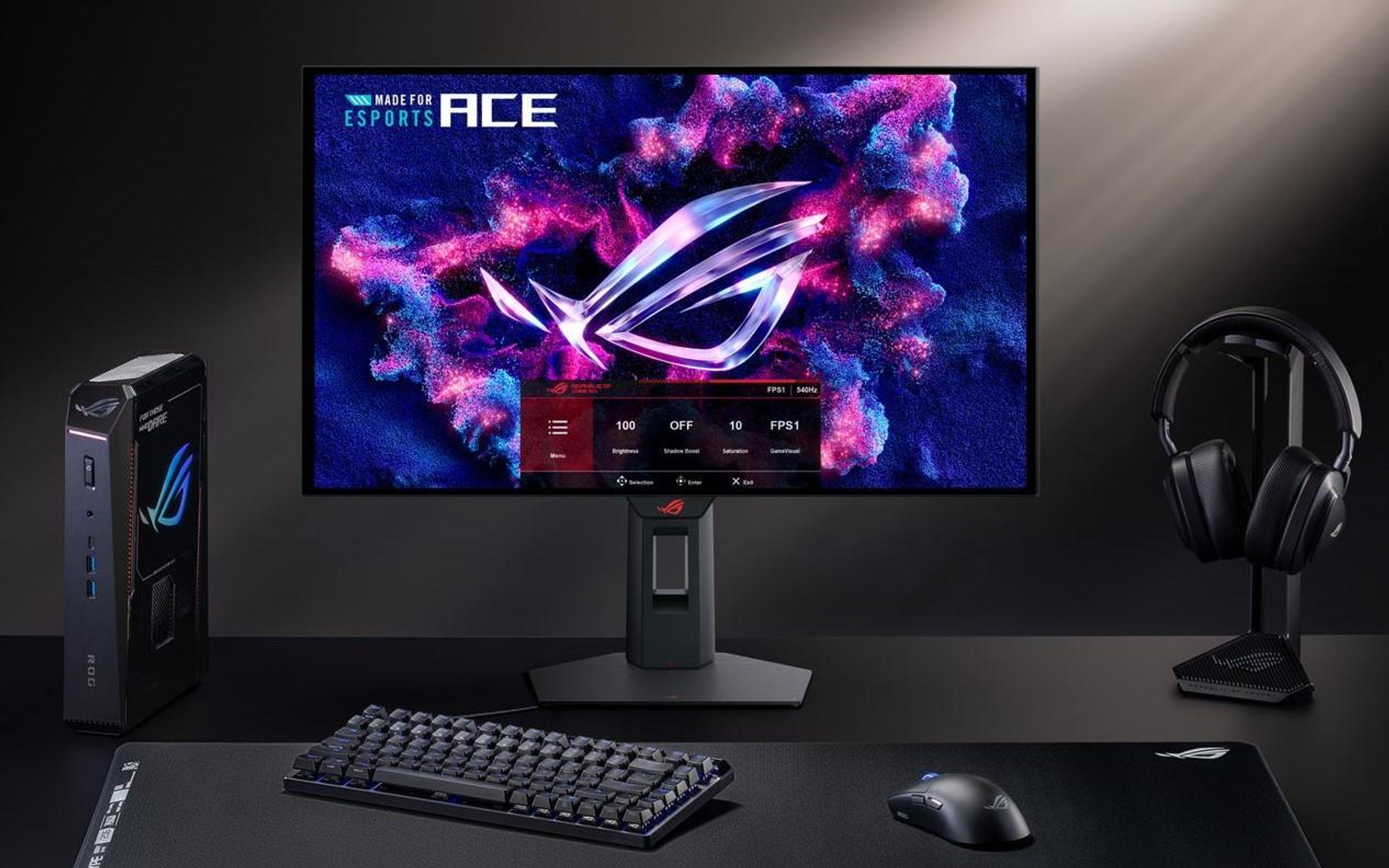 Asus がeスポーツプロ向けに設計された 540Hz 24.5 インチの Tandem