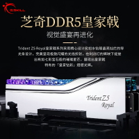 芝奇DDR5皇家戟系列燈條6400 7200 7600臺式機記憶體內存條16g/24g套裝