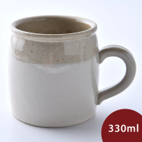【Meister Hand】牛奶馬克杯 咖啡杯 茶杯 乳白 330ml(日本製)
