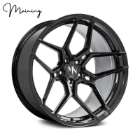 for Car Wheel Manufacturer 20 Inch Gloss Black Concave Wheels Rims Nissan GTR R35 20x10.5 &amp; 20x12 For Rohana RFX11 Wheels