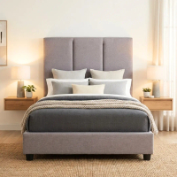 Furniture Direct MANADO MORGAN Single and Super Single fabric divan bed katil divan super single