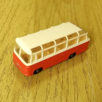 Matchbox 火柴盒 Lesney 常規輪 No.68 奔馳巴士 Benz Bus 瑕疵車