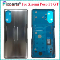6.67" For Xiaomi Poco F3 GT Battery Cover Back Glass Panel Rear Housing Case For Poco F3 GT Battery Cover MZB09C6IN M2104K10I