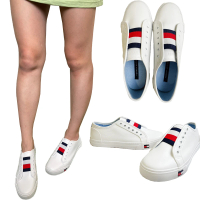 【Tommy Hilfiger】湯米 小白鞋 舒適 好穿 休閒鞋 經典走入時尚(平輸品)