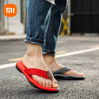 Xiaomi High Quality Unisex Flip Flops Summer Beach Slippers Breathable Thicken Soft Sole Casual Beach Shoes Men Shoes Outdoor