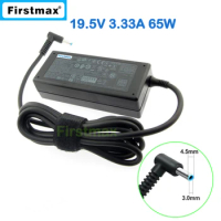 19.5V 3.33A 65W Adapter Charger for HP Chromebook 14 Pavilion 15 Series 710412-001 PPP009C Blue Tip