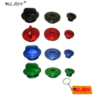 XLJOY Oil Fill Ignition Timing Cap Dress Up Kit For Kawasaki KLX110 KLX110L KLX 110 110L