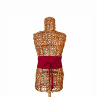 Lausboutique Obi Zaskia Polos-Seri 1-Obi Batik Wanita Merah